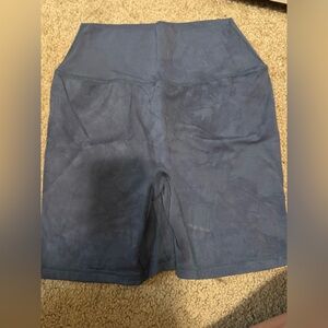 Alphalete Navy Athletic Shorts